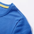 thumbnail image 6 of NIEWTR Boys Cotton T-Shirts Kids 5-10 Years Short Sleeve Crewneck Tshirt Solid Color Basic Tees 2026 Summer Casual Soft Tops(A-Navy,2-3 Years), 6 of 9