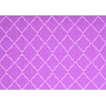 thumbnail image 1 of Ahgly Company Indoor Rectangle Trellis Purple Modern Area Rugs, 8' x 10', 1 of 4