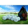 thumbnail image 3 of OULII 4pcs Golf Pouch Bag with Drawstring Closure Black Mesh for Sports Enthusiasts, 3 of 5