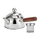 thumbnail image 4 of Tetera portátil de acero inoxidable, cafetera, tetera con mango de madera, tetera para agua Argén, 4 of 9