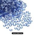 thumbnail image 3 of Uxcell 2880 Pcs Hotfix Rhinestones Flatback Crystal Glass Gems SS10 2.9mm Light Blue, 3 of 5