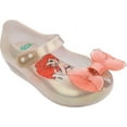 thumbnail image 2 of Mini Melissa Ultragirl + Little Mermaid (Toddler/Little Kid) Beige/Pink, 2 of 5