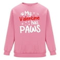 thumbnail image 6 of Afuyipoi Men Printed Hoodie, Long Sleeve Graphic Elastic Waist Valentine's Day Sweatshirts Pink L, 6 of 8