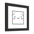 thumbnail image 3 of Gallery Pops Sanrio Cinnamoroll - Cinnamoroll Happy Face Wall Art, Black Framed Version, 12" x 12", 3 of 5
