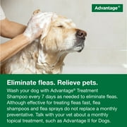 Advantage Dog Flea & Tick Shampoo for Puppies & Adult Dogs, Kills Fleas & Ticks, 8 oz.