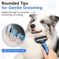 thumbnail image 4 of 3-in-1 Professional Pet Grooming Brush for Dogs & Cats – Dematting Comb, Undercoat Rake & Deshedding Tool for Long & Short Hair, Heavy Shedding & Matted Fur, 4 of 8