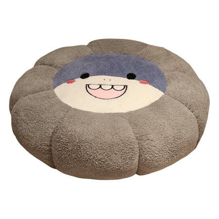 

MWstore Chair Cushion Soft High Elastic Supportable PP Cotton Winter Plush Cute Animal Cushion Home Decoration for Car