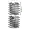 thumbnail image 2 of FONDOTIN 10 Pcs Stainless Steel Threaded Inserts for DIY Projects Repair Tasks Silver, 2 of 6