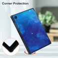 thumbnail image 6 of Fintie Case for Samsung Galaxy Tab A8 10.5 inch Tablet 2022 (SM-X200/X205/X207), Slim Lightweight Tri-Fold Stand Cover Hard Back Shell Auto Wake/Sleep, Starry Sky, 6 of 8