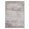 thumbnail image 1 of 8x10 Flokati Vegan Shag Rug Silver, 1 of 4