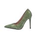 thumbnail image 1 of Zapatos Suaves para las Mujeres Cómodos Tacones Bajos Puntiagudos, Tacones Puntiagudos para las Mujeres Zapatos de Fiesta en Relieve, 1 of 9