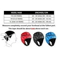 thumbnail image 4 of Soft Shell Protective Headgear Rugby Headguards Padded Gear Adjustable Padding Helmet for Soccer Goalie Football Youth Kids, 4 of 6