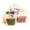 5PCSx0.5L, variant on Large Capacity Cereal Storage Bag,Airtight Grain Storage Bags with Handle,Stand Up Packaging Pouches,Reusable large capacity cereal containers