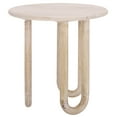 thumbnail image 5 of Safavieh Jazmin Modern Wood Round End Table, Natural Wash, 5 of 9