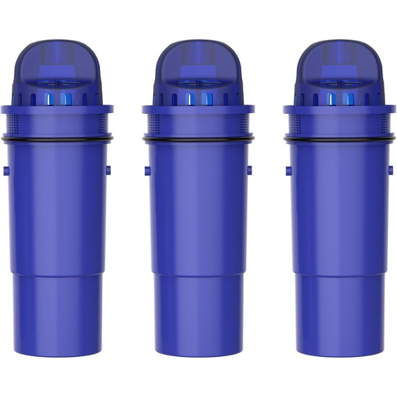 Waterdrop Replacement for Pur®, Pur® Plus Water Filter, CRF950Z NSF Certified Pitcher Water Filter, Compatible with All Pur® Pitchers and Dispensers PPF951K, PPF900Z Water Filter, Pack of 3