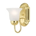 thumbnail image 6 of Livex Lighting Riviera Bath Light in Polished Brass, 6 of 9