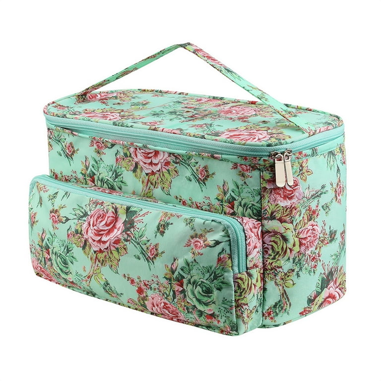 Knitting Crochet Hook Case Organizer Green 