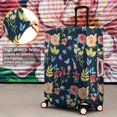 thumbnail image 4 of Pioneer Flower Floral Print Pattern Luggage Cover Fashion Suitcase Cover Baggage Covers Fit 25-28 Inch Luggage (Go Travel), 4 of 5
