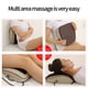 thumbnail image 5 of Xihbxyly Almohada de Masaje Multifuncional, Relajación de Cuello y Hombros, Modos de Vibración y Calor, Diseño Portátil, Uso En Casa y En El Coche, Ligera, Incluye 6 Bolsas de Artemisa, Tamaño 35 X 2, 5 of 7