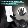 thumbnail image 4 of Guantes Protección De Cuero Motocicleta Para Pantalla Táctil, 4 of 8