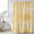 thumbnail image 4 of Mustard Yellow Bathroom Shower Curtains with 12 Hooks Waterproof Shower Curtain for Stalls and Bathtubs Vintage Solid Color Modern Minimalist Decorative Bathroom Privacy Curtain 36x78 Inches, 4 of 9