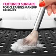 thumbnail image 2 of Funda para lavabo de baño con tapete resistente al calor, color negro, 2 of 7