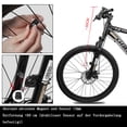 thumbnail image 4 of Innovative Cycle Computer, Wireless Bike Speedometer with 2.1 Inch LCD Display, Waterproof Solar-Powered Cycling Companion for All Bikes, Features Green Backlight, Easy, 4 of 6
