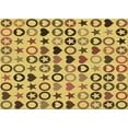 thumbnail image 1 of Ahgly Company Machine Washable Indoor Rectangle Transitional Bright Gold Yellow Area Rugs, 8' x 10', 1 of 7