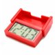thumbnail image 3 of Reloj Cuadrado Del de Tiempo Del Tablero de Instrumentos Del Coche Del Reloj Digital de , Autoadhesivo rojo Soledad Mini reloj cuadrado, 3 of 10