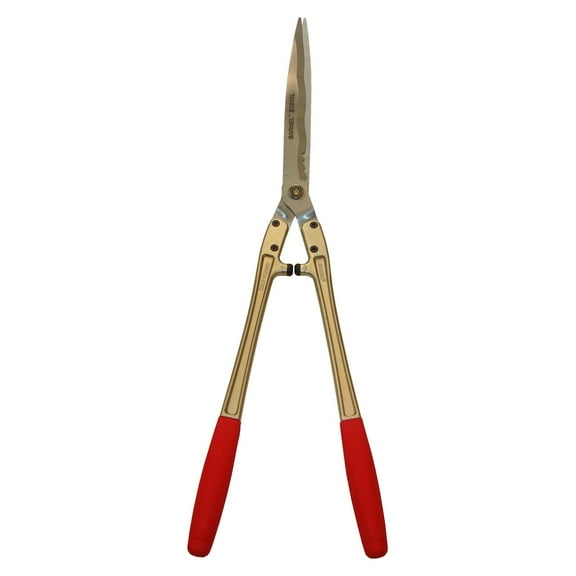 Professional 9 in. Wavy-Serrated Blade Hedge Shears