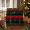 thumbnail image 4 of 16 Pcs Velvet Christmas Ornaments Balls 2.36 Inch Flocked Christmas Tree Ball Hanging Ornaments Velvet Xmas Baubles for Xmas Party Wedding Home Decor, 4 of 8