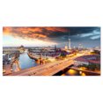 thumbnail image 2 of Berlin at Dawn with Dramatic Sky - Cityscape Canvas Print, 2 of 3