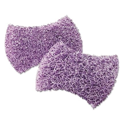 3M Scotch-Brite Scour Pad Purple Scour Pad 4.5 x 2.8 inch - 24 per case.