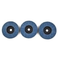 thumbnail image 5 of 3pcs 3 inch Flat Flap Discs 75mm Grinding Wheels Wood Cutting For Angle Grinder, 5 of 5