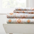 thumbnail image 3 of Linen Market 4 Piece Full Bedding Sheet Set (Light Gray Roses) - Sleep Better Than Ever with These Ultra-Soft & Cooling Bed Sheets for Your Full Size Bed - Deep Pocket Fits 16" Mattress, 3 of 5