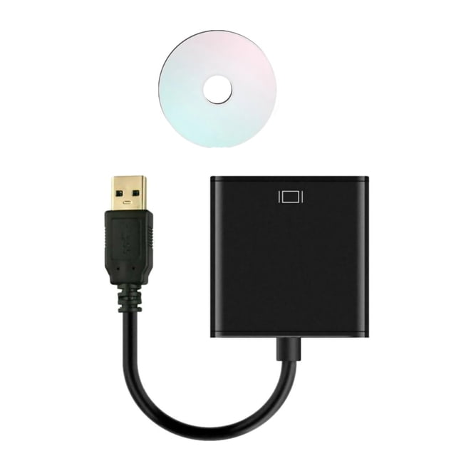 QJUHUNG Lightweight USB 3.0 HDMI Adapter for Easy Travel and Seamless Display Extension Adapter