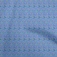 thumbnail image 1 of oneOone Cotton Jersey Medium Blue Fabric Paisley Fabric For Sewing Printed Craft Fabric By The Yard 58 Inch Wide, 1 of 5