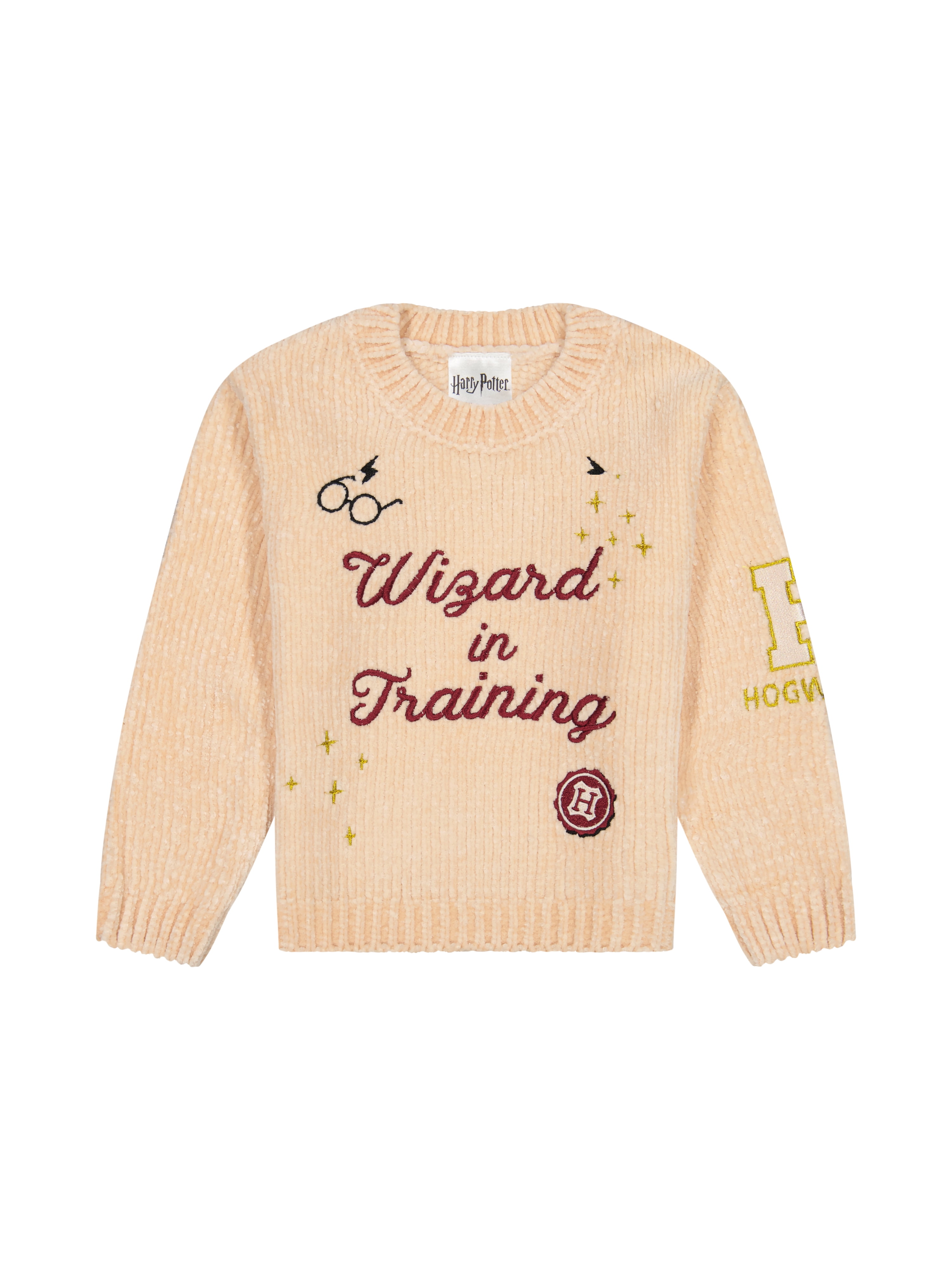Harry Potter Toddler Girls Chenille Sweater, Sizes 12 Months - 5T