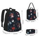 thumbnail image 2 of Balery Vintage Rose Mochila Escolar 3 en 1 para Niños - Mochila Resistente con Lonchera Térmica y Estuche - Mochila Escolar para Niños y Niñas, 2 of 7