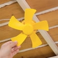 thumbnail image 3 of KUFptva Remote Controlled USB Powered Ceiling Fan Rechargeable Miniature Timing 3 Gears Electric Fan for Dorms and Tents Use, 3 of 7