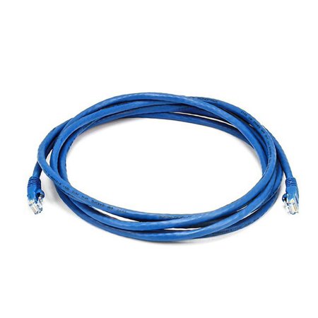UPC: 0844660034360 | Monoprice Cat6 Ethernet Patch Cable – Network Internet Cord – RJ45  Stranded  550Mhz  UTP  Pure Bare Copper Wire  24AWG  10ft  Blue