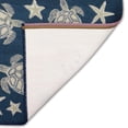 thumbnail image 4 of Liora Manne  Esencia Turtle And Stars Indoor/Outdoor Mat 2' x 2'10" - Navy, 4 of 7