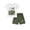 C-Green Dinosaur, variant on Emy Dola Toddler Boy Summer Clothes 2-Pieces Outfits Kids Casual Cute Graphic Cotton Short Sleeve Shirt Shorts Set 2-7 Years