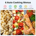thumbnail image 3 of Countertop Microwave Oven with Sound On/Off,  Mode and Easy One-Touch Buttons, 0.7 Cu Ft/700W,  White, 3 of 9