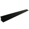 Ikon Motorsports Compatible with 07-08 Audi RS4 8E B7 VRS Style Roof Spoiler Unpainted Black - PUF