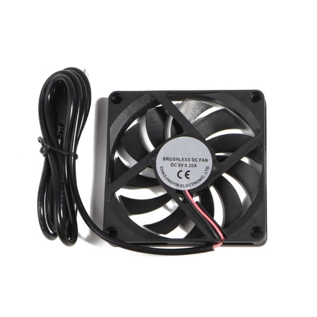 USB Fans CPU Cooling Radiator 5V 2Pin USB Fans for Computer Case-Server Radiator 4cm 5cm 6cm 7cm Quiet 4500-5500RPM 8x8x1cm