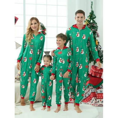 

Thaisu Christmas Family Onesies Matching Sets Christmas Pajamas for Women Men Adult and Couples