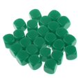 thumbnail image 2 of 25pcs 16 Mm Opaco en D6 Seis Dados Recursos Didácticos Fuentes Del Partido Verde, 2 of 6