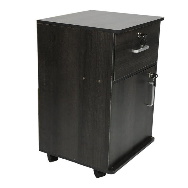 Mobile File Cabinet, Sturdy Under Desk Rolling File Cabinet with Locks, Multiple Drawers, Wheels, for Home Office
