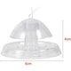 thumbnail image 3 of Trampa de caracol con cebo para acuario, pez transparente, caracol ambiental, planta de acuario, captura de plantas de plagas de caracol de plástico, 3 of 5
